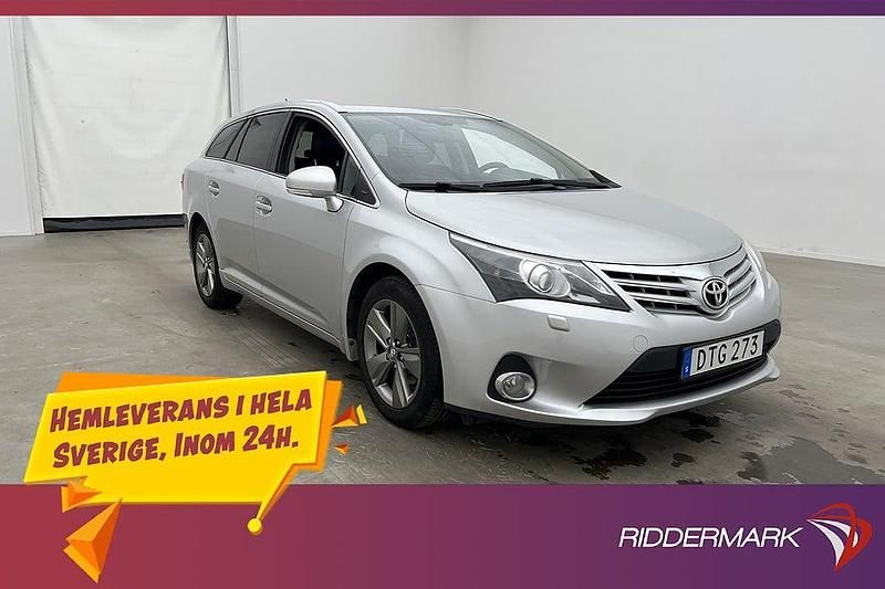 Silver Begagnad 2014 Toyota Avensis Edition Kombi | 114 800 kr (Lite dyr) - Bild 1/3