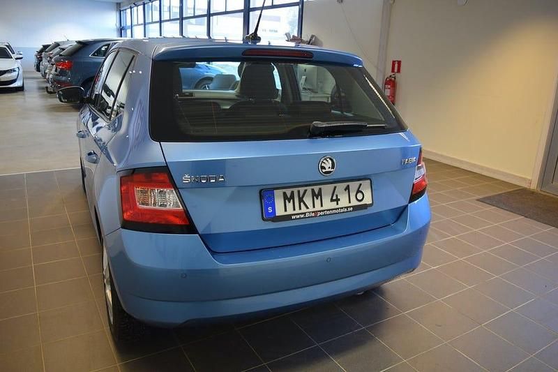 Begagnad Skoda Fabia Style 95 HK (69 kW) 2018 Blå