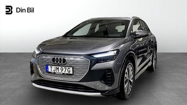 Grå Begagnad 2022 Audi Q4 e-tron Advanced SUV | 409 000 kr (Bra pris) - Bild 1/4