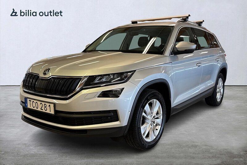Silver Begagnad 2018 Skoda Kodiaq Business Line SUV | 229 900 kr (Marknadspris) - Bild 1/3