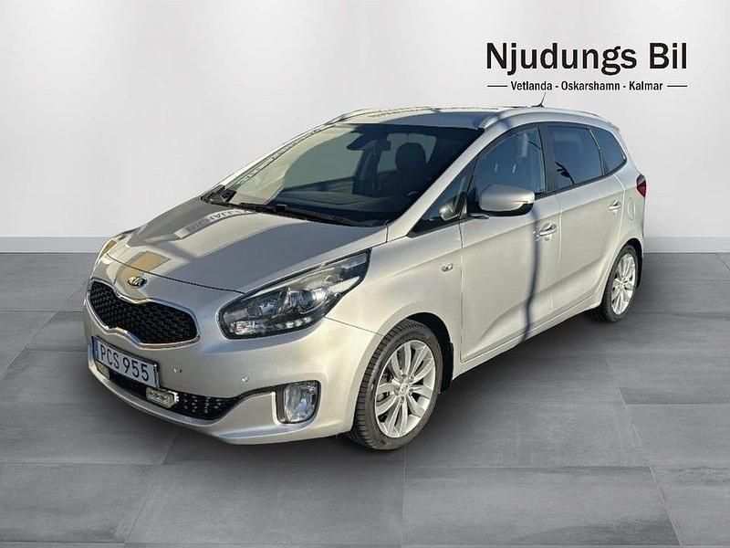 Begagnad Kia Carens 141 HK (103 kW) 2015 Grå Minibuss