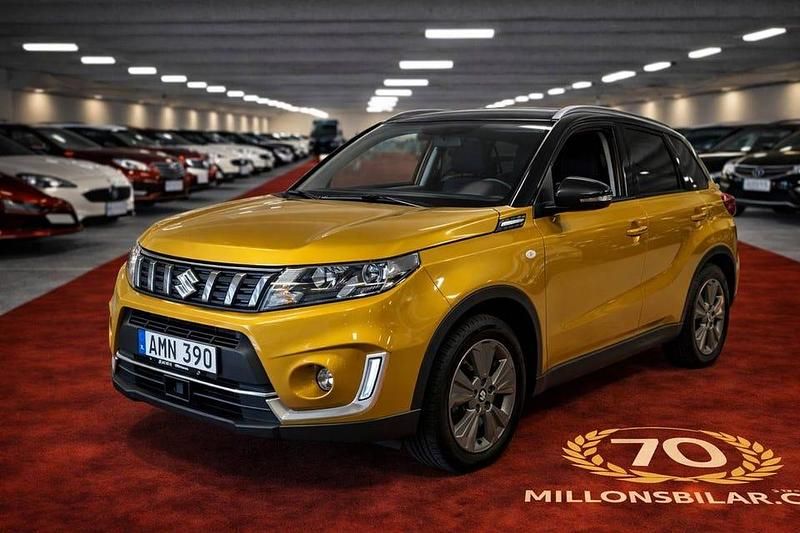 Begagnad Suzuki Vitara 130 HK (95 kW) 2021 Gul SUV