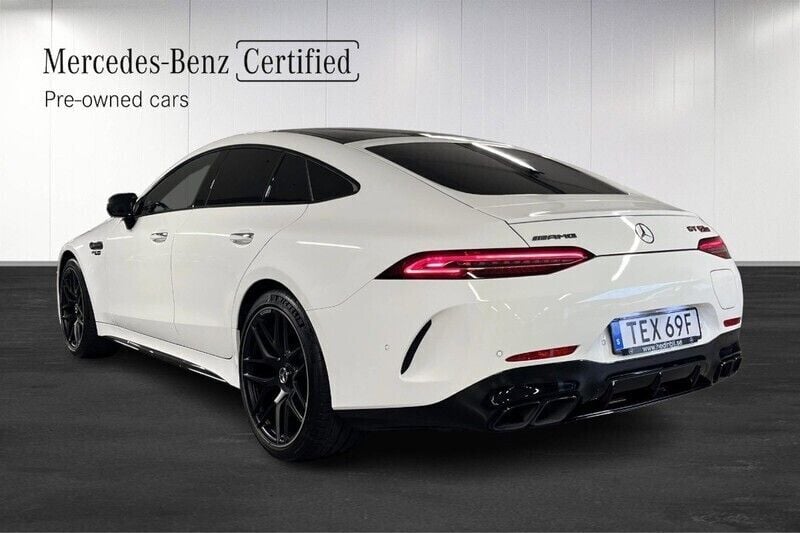 Begagnad Mercedes AMG GT63 S E Performance AMG 843 HK (620 kW) 2022 Vit (white) Sportkupé
