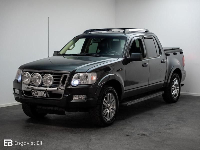 Mörkgrå (grå) Begagnad 2010 Ford Sport Trac Sport Pickup | 139 900 kr - Bild 1/4