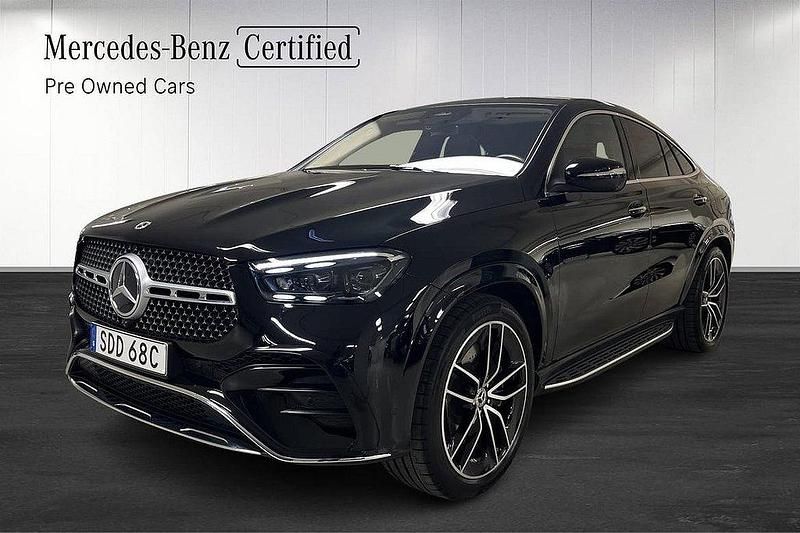 Svart Begagnad 2024 Mercedes GLE350 AMG Sportkupé | 1 079 700 kr - Bild 1/4