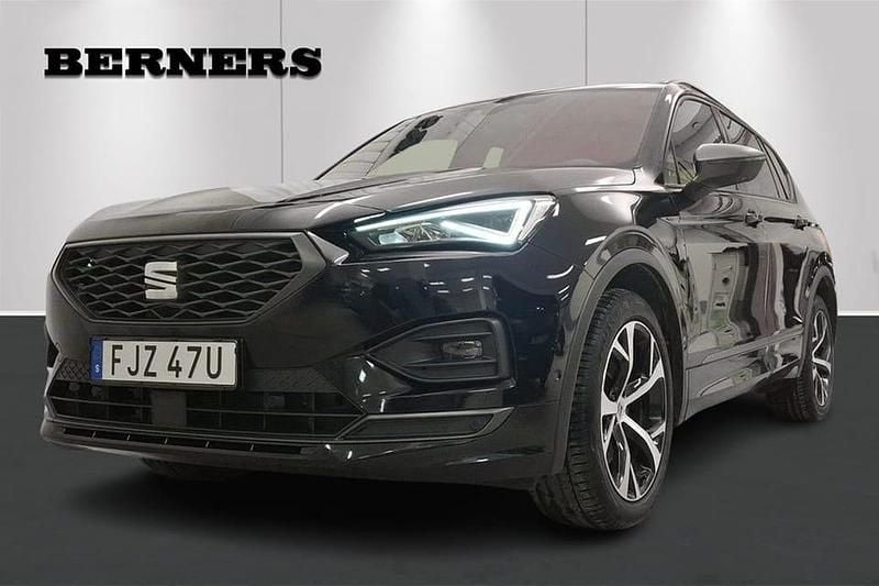 Svart Begagnad 2021 Seat Tarraco FR SUV | 349 900 kr (Lite dyr) - Bild 1/4