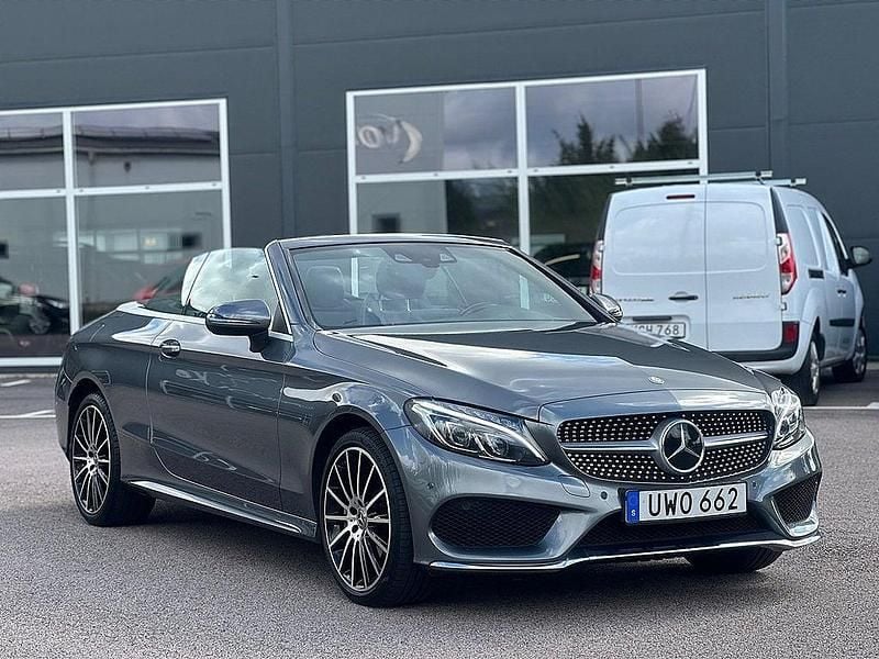 Begagnad Mercedes C300 AMG 245 HK (180 kW) 2016 Grå Cab