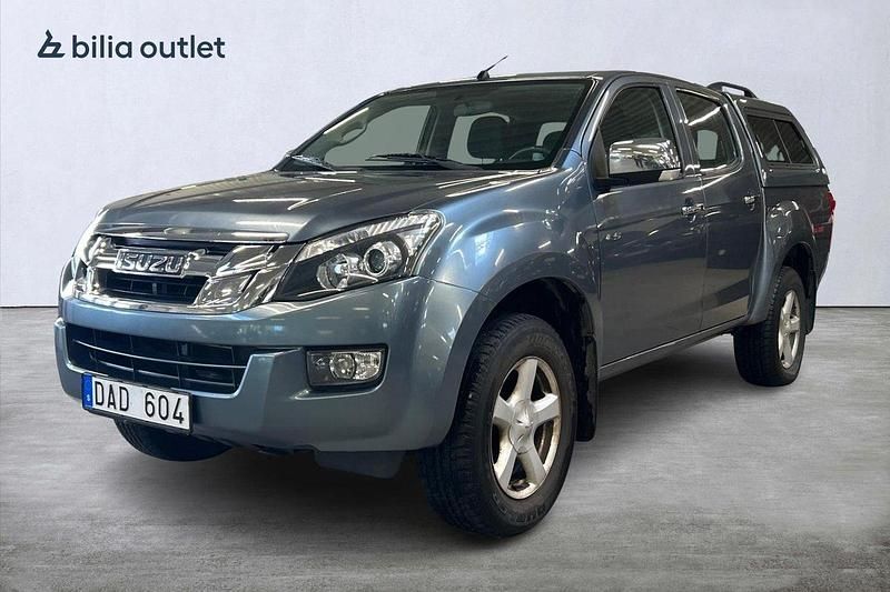Ljusgrå (lgrå) Begagnad 2012 Isuzu D-Max Pickup | 129 900 kr - Bild 1/4