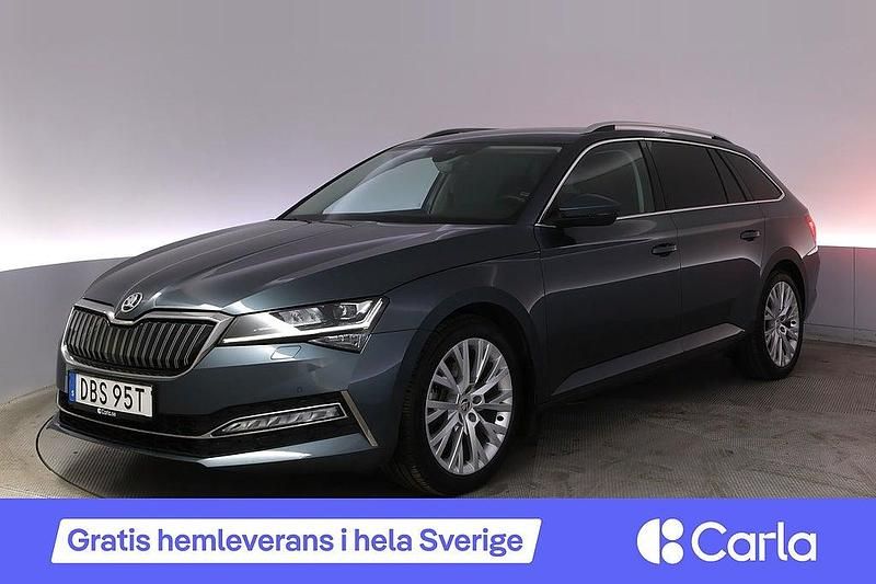 Begagnad Skoda Superb Business Line 156 HK (114 kW) 2020 Grå Kombi