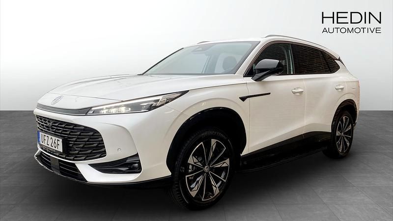 Vit Begagnad 2024 MG HS Luxury SUV | 409 900 kr (Marknadspris) - Bild 1/4