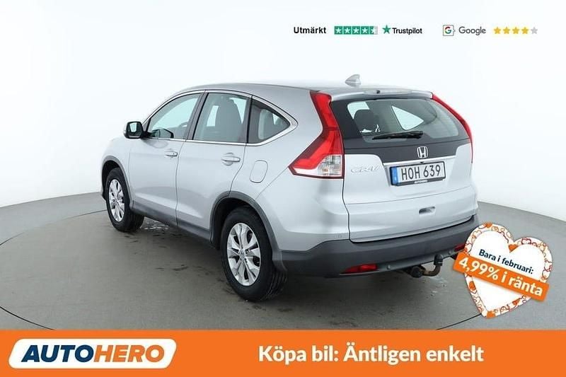Begagnad Honda CR-V Elegance 121 HK (88 kW) 2014 Silver SUV