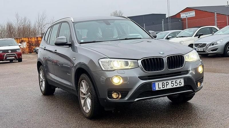 Begagnad BMW X3 191 HK (140 kW) 2015 Grå SUV