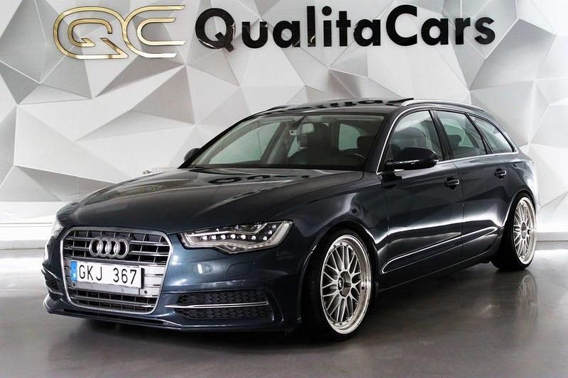 Begagnad Audi A6 S-Line 177 HK (130 kW) 2012 Blå Kombi