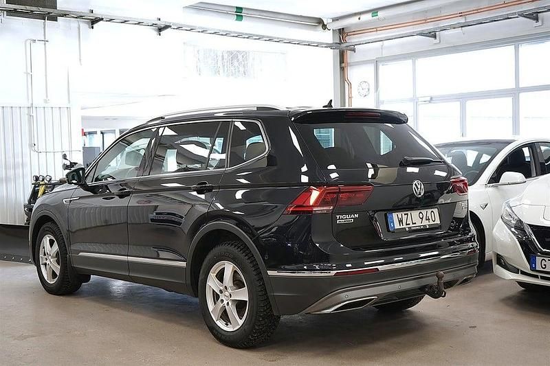 Begagnad VW Tiguan Allspace GT 190 HK (139 kW) 2018 Svart SUV