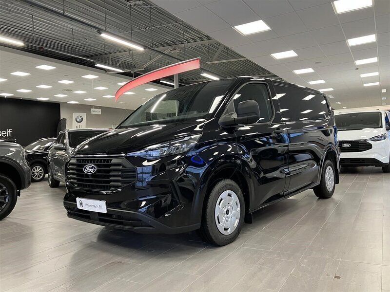 Svart Begagnad 2024 Ford Transit Custom Trend Van | 550 375 kr - Bild 1/4
