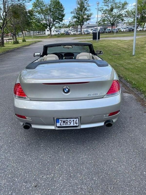 Begagnad BMW 645 333 HK (244 kW) 2005 Silver Sportkupé