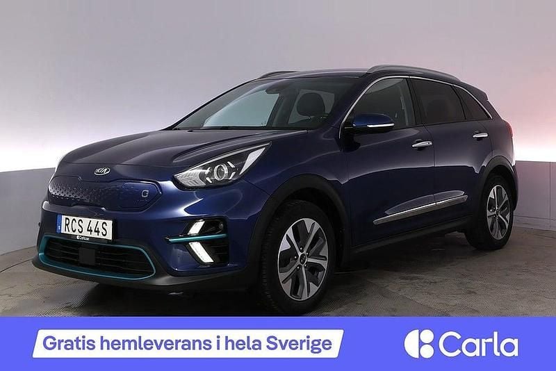Blå Begagnad 2021 Kia e-Niro Advance SUV | 219 990 kr (Bra pris) - Bild 1/4