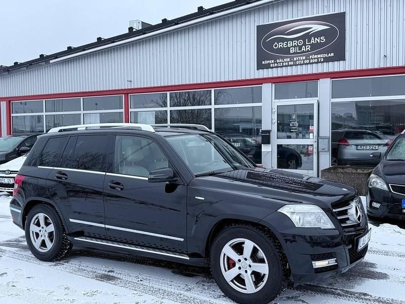 Begagnad Mercedes GLK220 170 HK (125 kW) 2011 Svart SUV