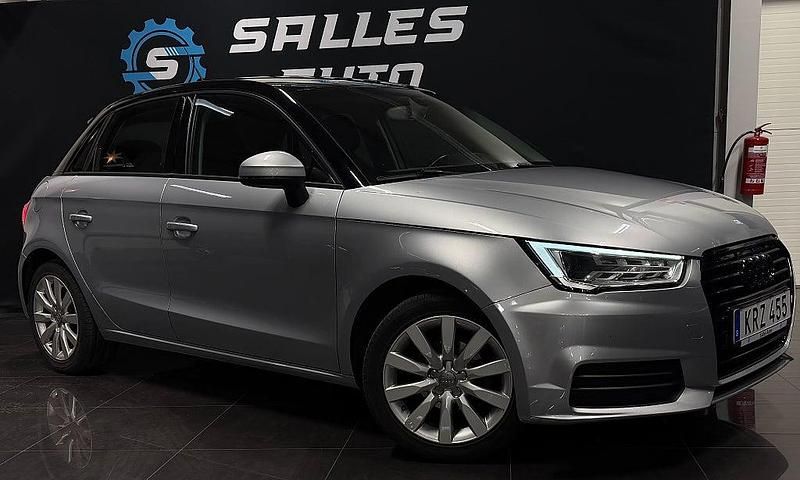 Silver Begagnad 2016 Audi A1 Sportback Halvkombi | 109 900 kr (Marknadspris) - Bild 1/4