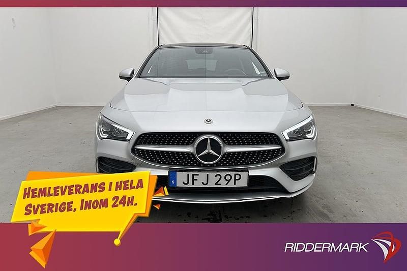 Silver Begagnad 2021 Mercedes CLA250e Shooting Brake AMG Kombi | 328 900 kr (Marknadspris) - Bild 1/3