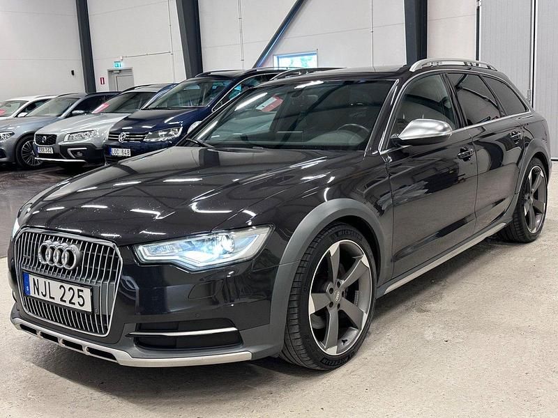 Grå Begagnad 2013 Audi A6 Allroad Kombi | 209 700 kr (Lite dyr) - Bild 1/4