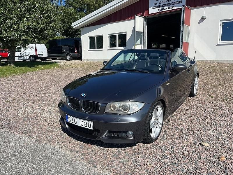 Begagnad BMW 120 Cabriolet Advantage 170 HK (125 kW) 2008 Grå Cab