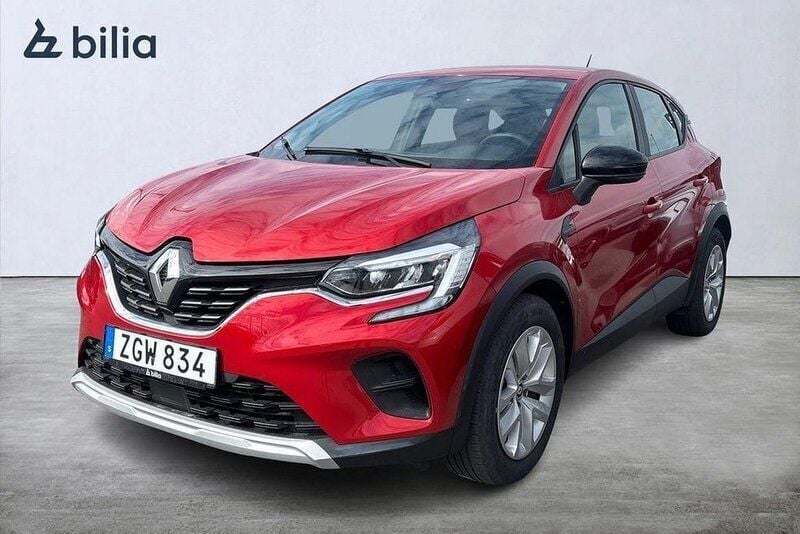 Röd Begagnad 2021 Renault Captur Zen SUV | 199 900 kr (Bra pris) - Bild 1/3