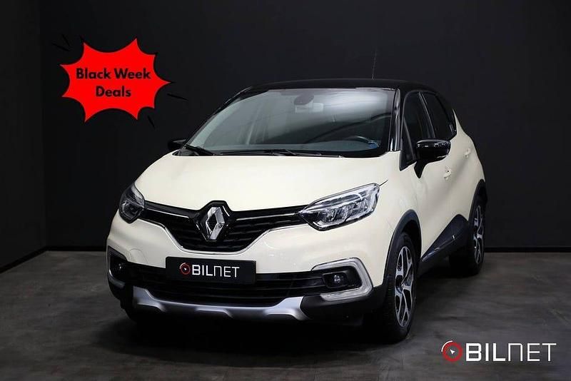 Flerfärgad (vit ) Begagnad 2018 Renault Captur Intens SUV | 129 900 kr (Marknadspris) - Bild 1/4