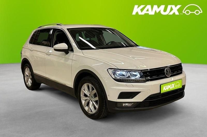 Vit Begagnad 2018 VW Tiguan Executive SUV | 205 800 kr (Bra pris) - Bild 1/3