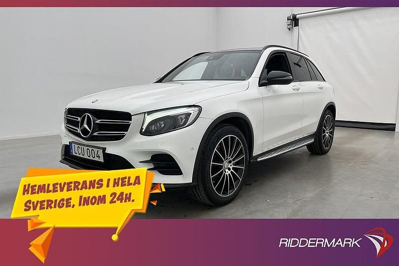 Vit Begagnad 2015 Mercedes GLC220 AMG SUV | 239 900 kr (Lite dyr) - Bild 1/3