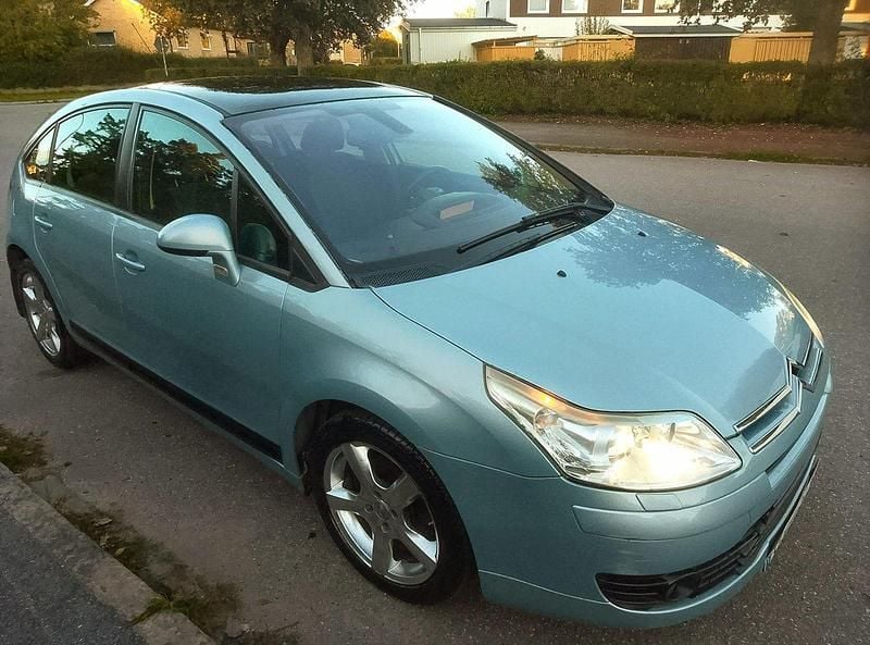 Blå Begagnad 2008 Citroën C4 Halvkombi | 26 000 kr (Bra pris) - Bild 1/4