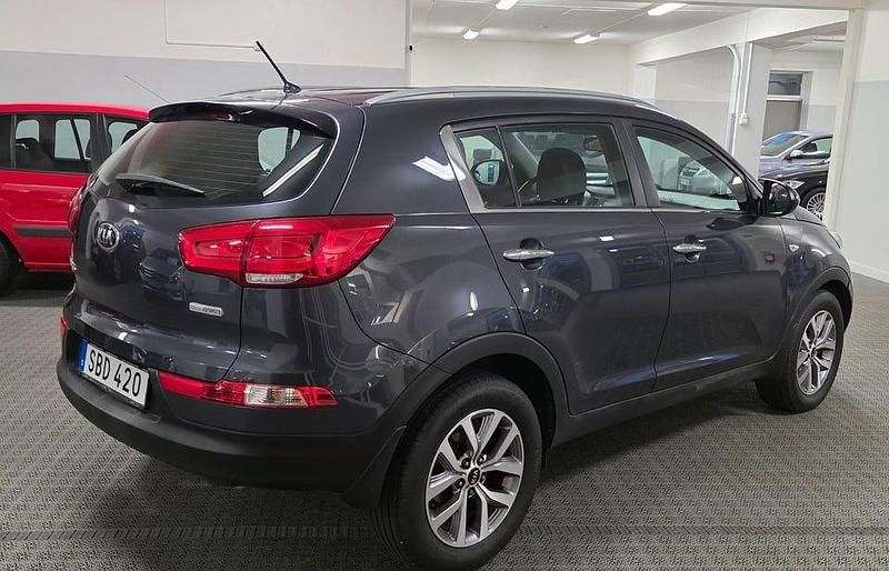 Begagnad Kia Sportage 116 HK (85 kW) 2015 Grå SUV