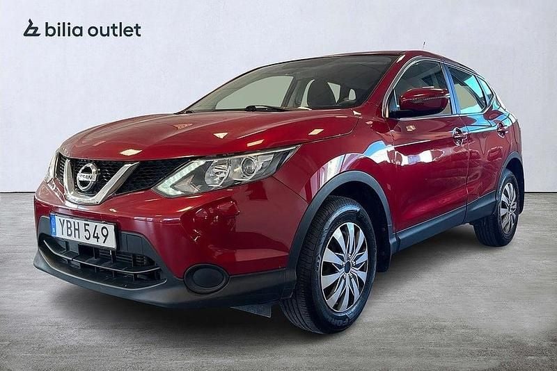 Begagnad Nissan Qashqai 116 HK (85 kW) 2015 Röd SUV