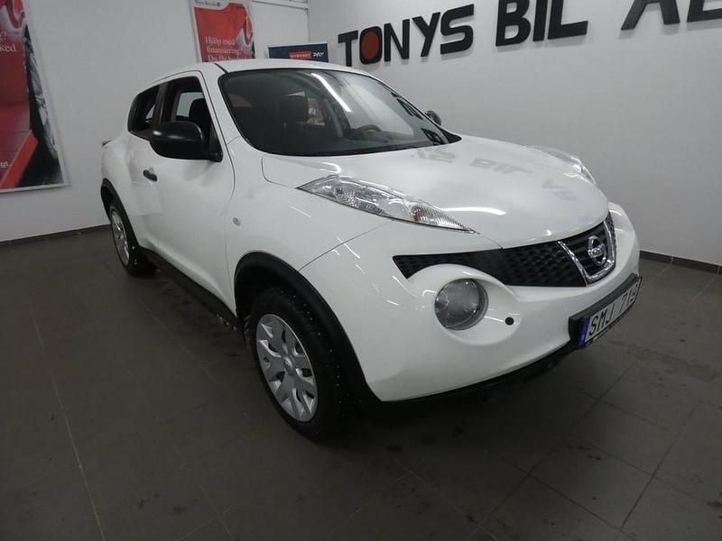 Vit Begagnad 2012 Nissan Juke SUV | 56 900 kr (Marknadspris) - Bild 1/4