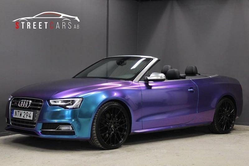 Röd Begagnad 2015 Audi S5 Cab | 370 000 kr - Bild 1/4