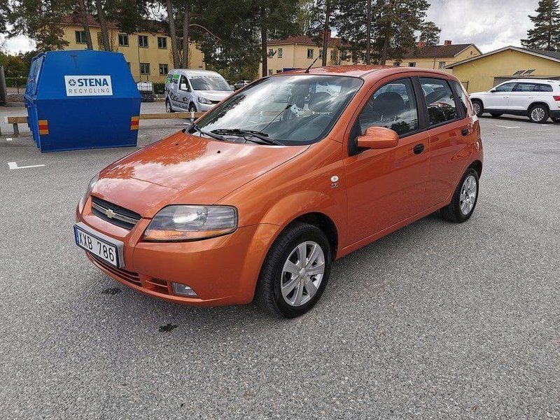 Gul Begagnad 2005 Chevrolet Kalos Halvkombi | 13 900 kr (Marknadspris) - Bild 1/4