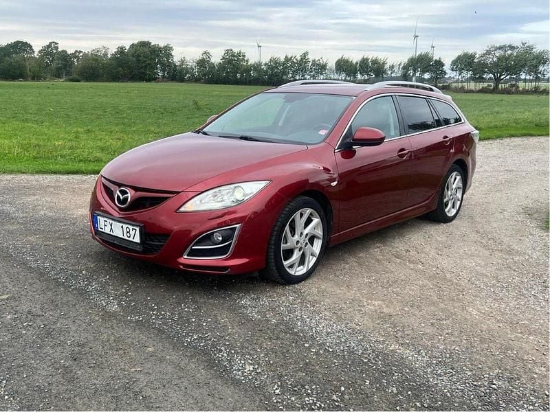Röd Begagnad 2011 Mazda 6 Kombi | 45 000 kr (Bra pris) - Bild 1/4