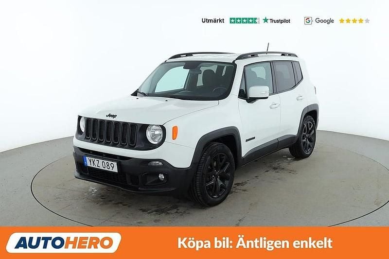 Vit Begagnad 2017 Jeep Renegade SUV | 113 000 kr (Bra pris) - Bild 1/4