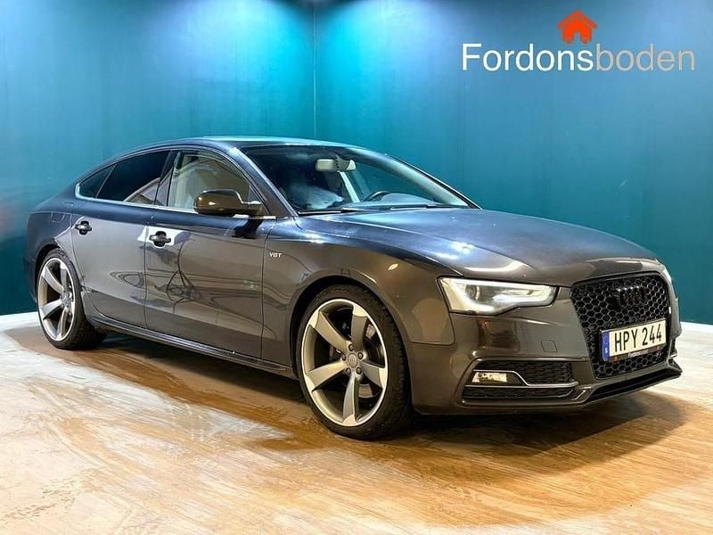 Grå Begagnad 2012 Audi S5 Sportback Halvkombi | 224 900 kr (Marknadspris) - Bild 1/4