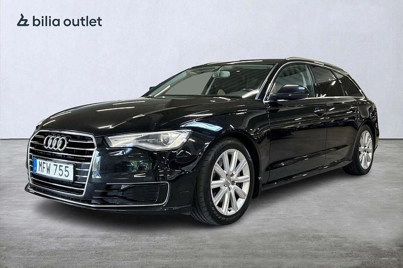 Svart Begagnad 2016 Audi A6 Sport Kombi | 169 900 kr (Marknadspris) - Bild 1/3