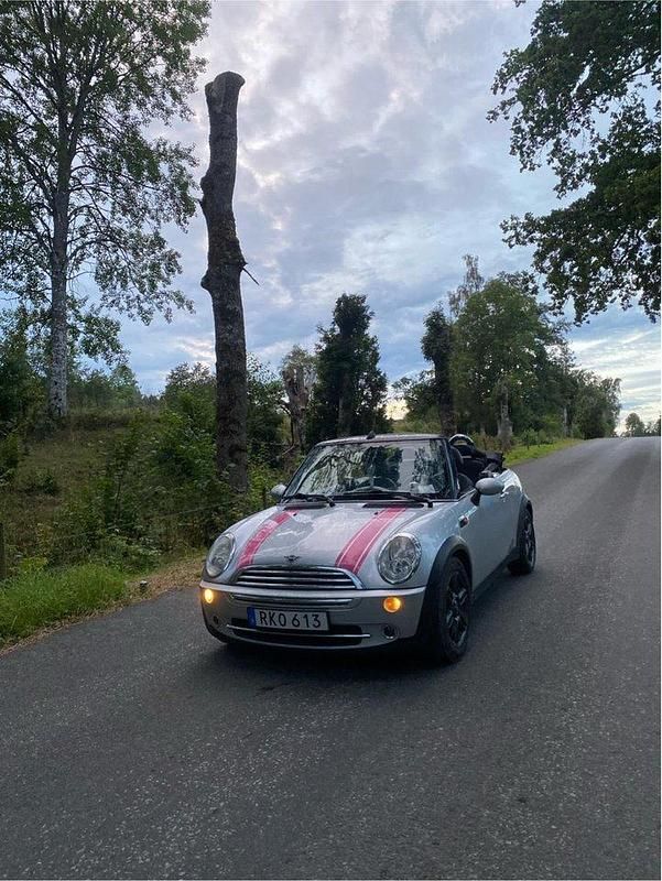 Grå Begagnad 2005 Mini Cooper Cabriolet Pepper Cab | 45 000 kr - Bild 1/4