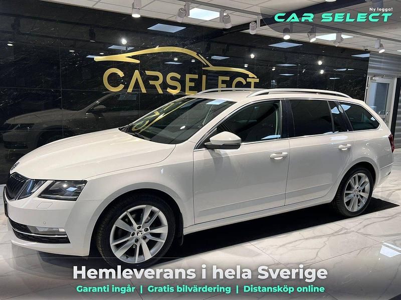 Begagnad Skoda Octavia Style 117 HK (86 kW) 2018 Vit Kombi