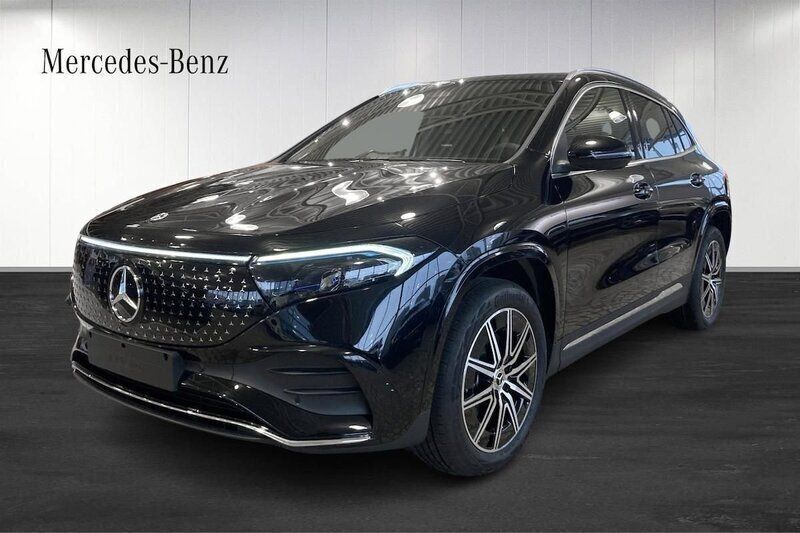 Svart (black) Ny 2025 Mercedes EQA250+ Advanced SUV | 572 200 kr (Marknadspris) - Bild 1/4