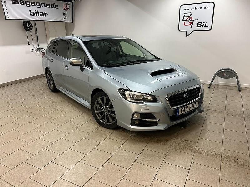 Silver metallic Begagnad 2015 Subaru Levorg GT Kombi | 159 900 kr (Marknadspris) - Bild 1/4