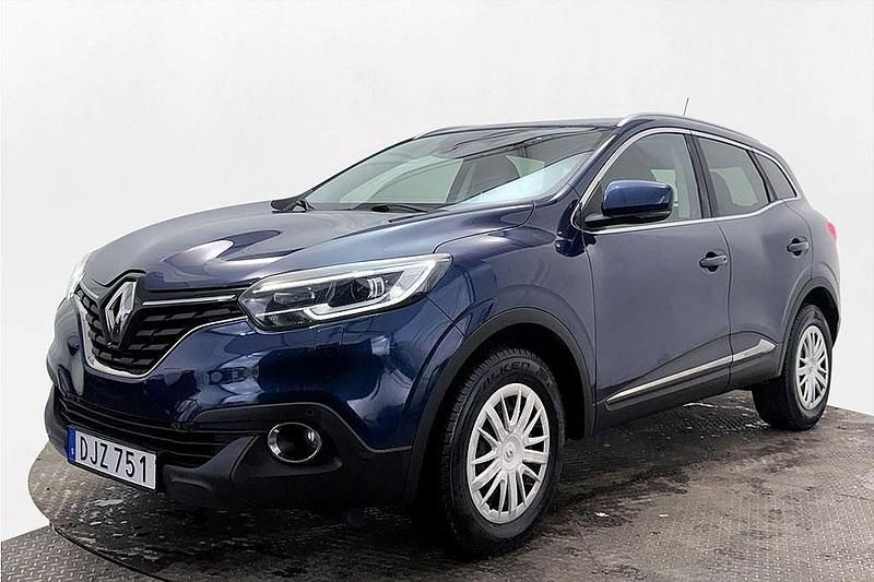 Blå Begagnad 2017 Renault Kadjar LIMITED SUV | 119 800 kr (Bra pris) - Bild 1/4