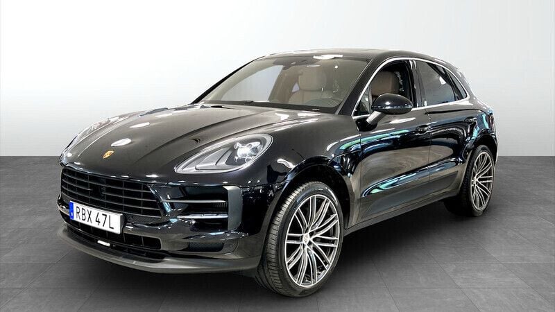 Svart Begagnad 2021 Porsche Macan S SUV | 649 900 kr (Superpris) - Bild 1/4