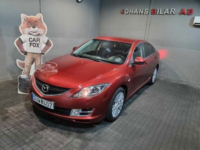 Röd Begagnad 2007 Mazda 6 Inclusive Halvkombi | 64 900 kr - Bild 1/4