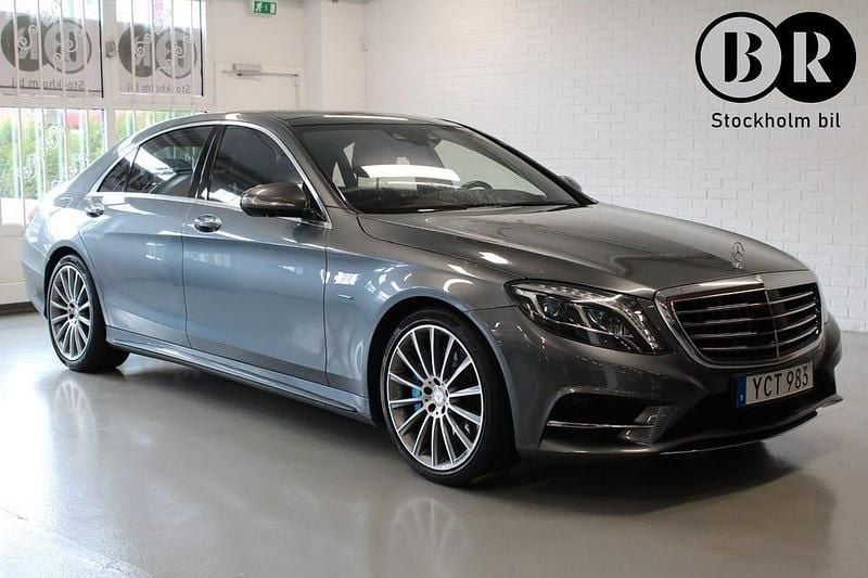 Grå Begagnad 2016 Mercedes S500 AMG Sedan | 439 900 kr - Bild 1/4