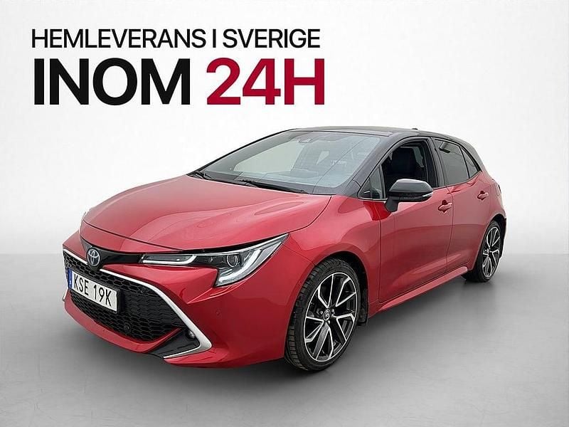 Begagnad Toyota Corolla Executive 184 HK (135 kW) 2019 Röd Halvkombi