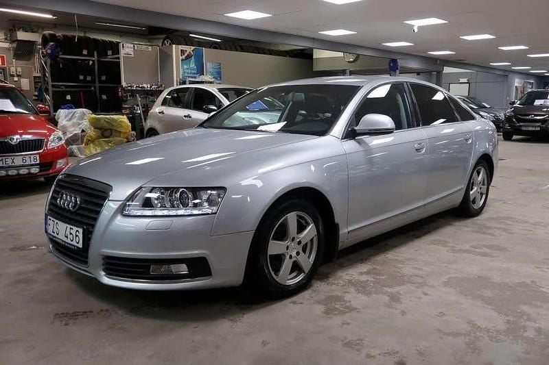 Silver Begagnad 2009 Audi A6 Sedan | 69 500 kr (Dyr) - Bild 1/4